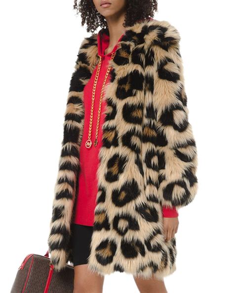 robe michael kors|michael kors leopard coat.